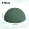 Floral Foam Round, 4 Pack Floral Dry Foam Half Ball Round Flower Foam for Artificial Plant Floral Arrangement and Wedding and Garden Decorations(7.48x3.74inch)